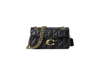 Coach Tabby Shoulder Bag 26 With Quilting Shoulder Handbags Black: One Size