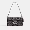 Coach Tabby Shoulder Bag 26 With Signature Beading In Multi