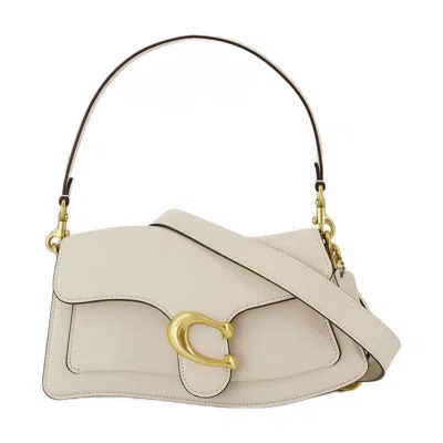 Coach Tabby Shoulder Bag In White