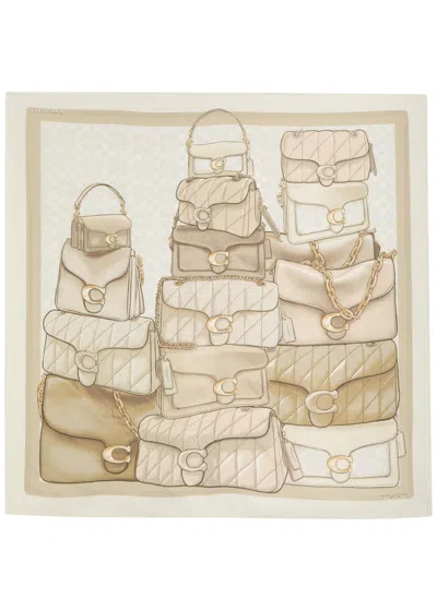Coach Tabby Silk Scarf
