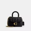Coach Tabby Top Handle Bag With Quilting In Multi