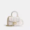 Coach Tabby Top Handle Bag With Quilting In Multi