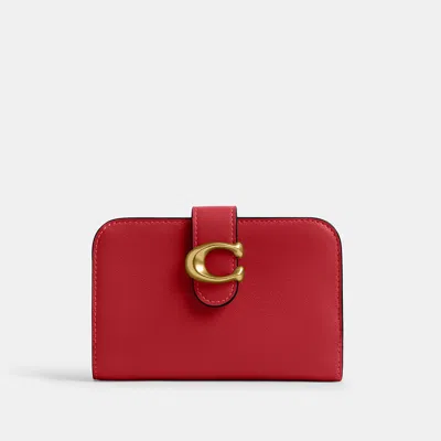 Coach Tabby Wallet In Pink