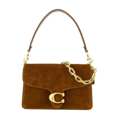 Coach Tabby With Chain Shoulder Bag In Brown