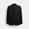 Coach Tailored Blazer In Black