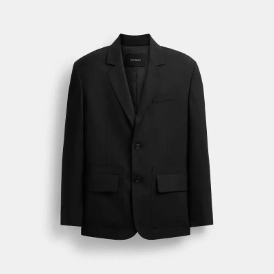 Coach Tailoring Blazer In Black