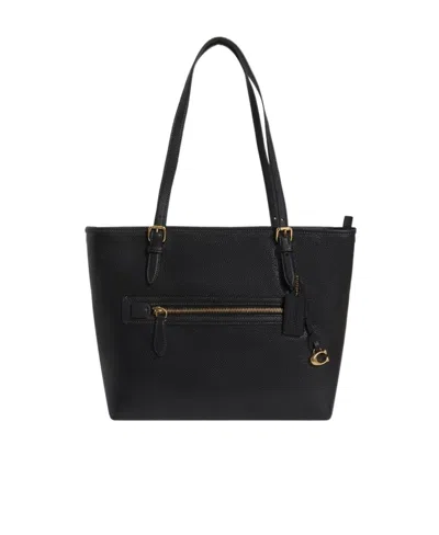 Coach Taylor Logo Handbag In Black