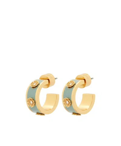 Coach Tea Rose Earrings