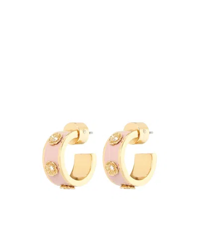 Coach Tea Rose Earrings