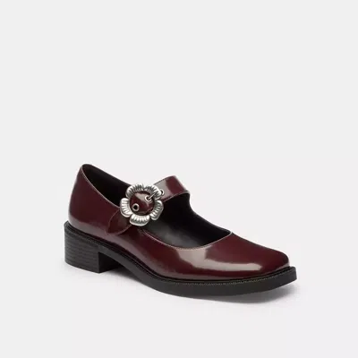 Coach Tea Rose Mary Jane In Multi