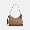 Coach Teri Shoulder Bag In Signature Canvas In Brown