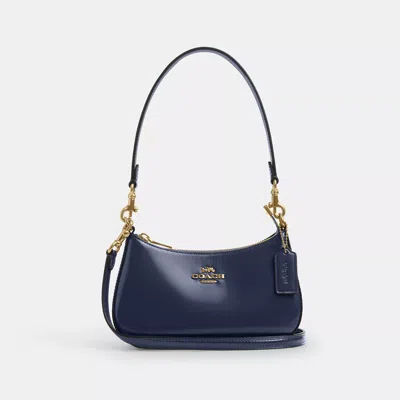 Coach Teri Mini Crossbody Bag In Blue