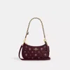 Coach Teri Mini Crossbody Bag With Crystals In Red