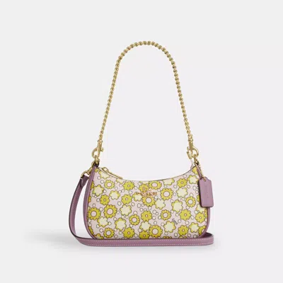 Coach Teri Mini Crossbody Bag With Floral Print