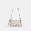 Coach Teri Mini Crossbody Bag With Star Print In White