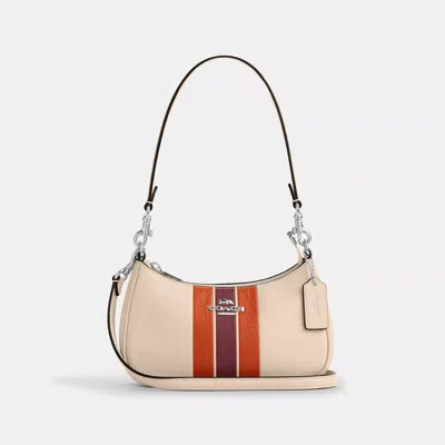 Coach Teri Mini Crossbody Bag With Stripe