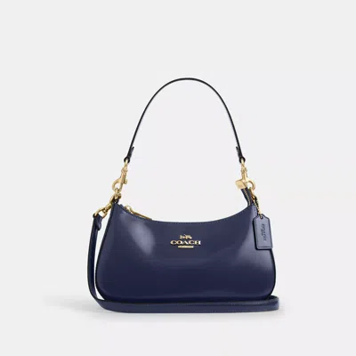 Coach Teri Shoulder Bag In Blue