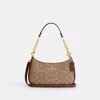 Coach Teri Shoulder Bag In Signature Canvas In Brown