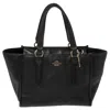 COACH COACH TEXTURED LEATHER CROSBY TOTE