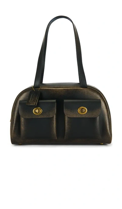 Coach The  Originals Loved Twin Pocket Bag In Black