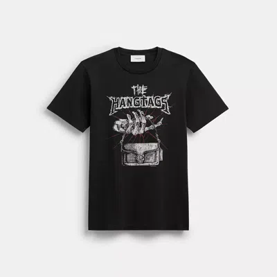 Coach The Hangtags Heavy Metal T-shirt Aus Biobaumwolle In Black