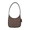 Coach The Originals Signature Shoulder Bag In Brown