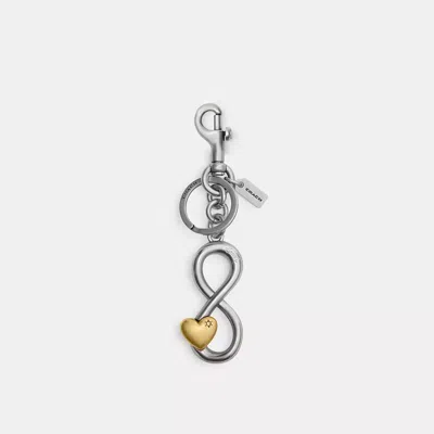 Coach The Summer I Turned Pretty™ Infinity Bag Charm In Silver