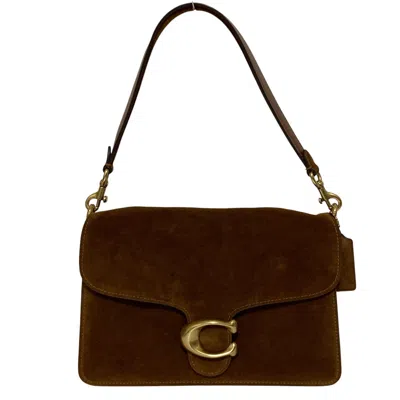 Coach The Tabby Bag Suede 2way Shoulder Bag In Brown
