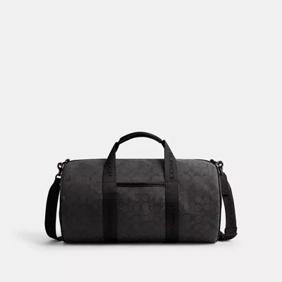 Coach Theo Reisetasche Aus Signature Jacquard
