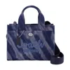 Coach Tie Dye Cargo Tote Bag 26 In Blue