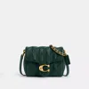 Coach Times Square Tabby Schultertasche Mit Steppung In Burgundy