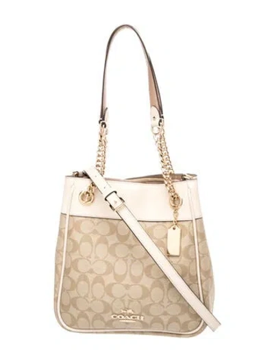 Pre-owned Coach Top Handle Bag
