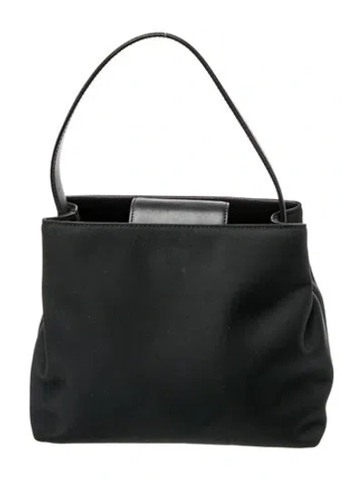 Pre-owned Coach Top Handle Bag In Black