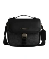 Coach Top Handle Shoulder Bag In Black