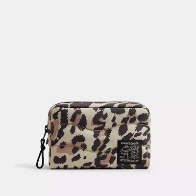 Coach Topia Loop Beutel Mit Leopardenprint In Brown