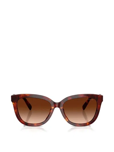 Coach Tortoiseshell-effect Cat-eye Sunglasses