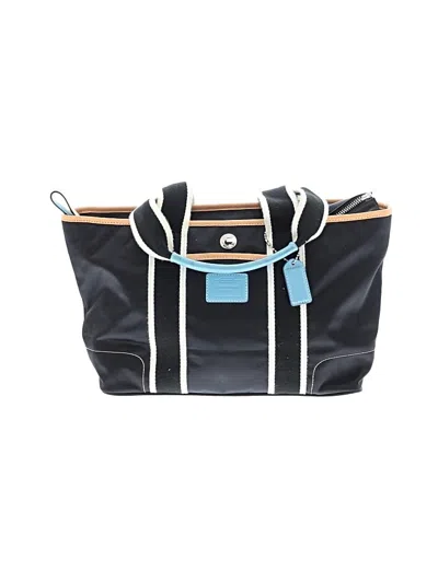 Pre-owned Coach Tote Bag In Black