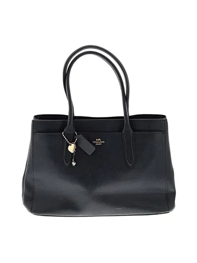 Pre-owned Coach Tote Bag In Black