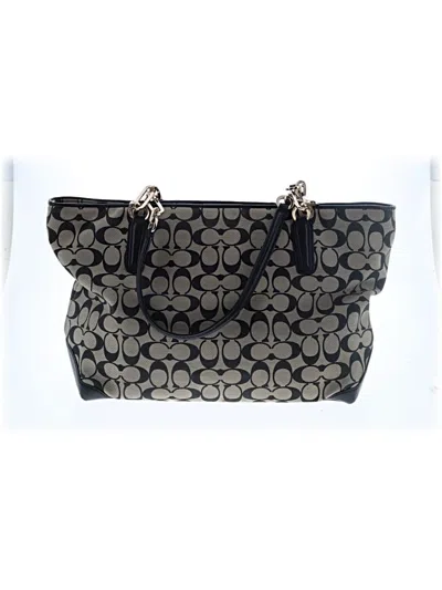 Pre-owned Coach Tote Bag In Brown