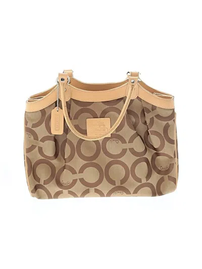 Pre-owned Coach Tote Bag In Brown