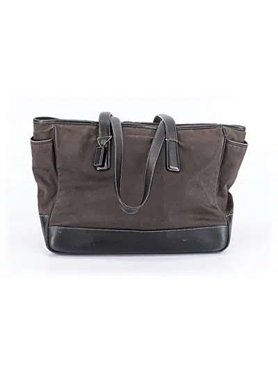 Pre-owned Coach Tote Bag In Gray