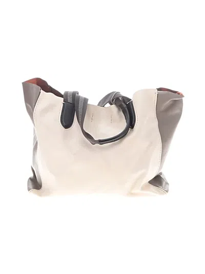 Pre-owned Coach Tote Bag In Ivory