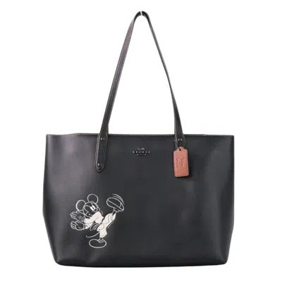 Pre-owned Coach Tote Bag () In Black