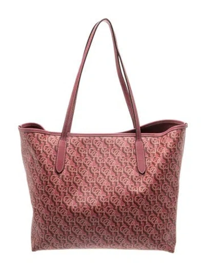 Pre-owned Coach Tote In Pink