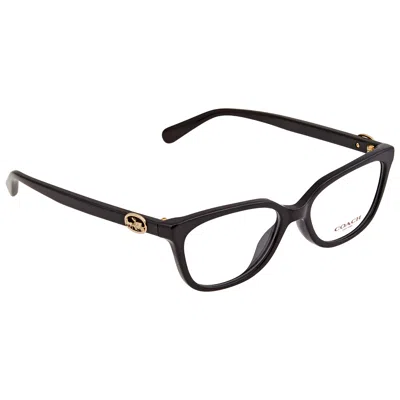 Coach Transparent Rectangular Ladies Eyeglasses 0hc6156 5002 51