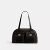Coach Twin Turnlock Bag In Loved Leather
