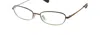 Coach Unisex Hc5107 Eyeglasses In Shiny Brown In Multi