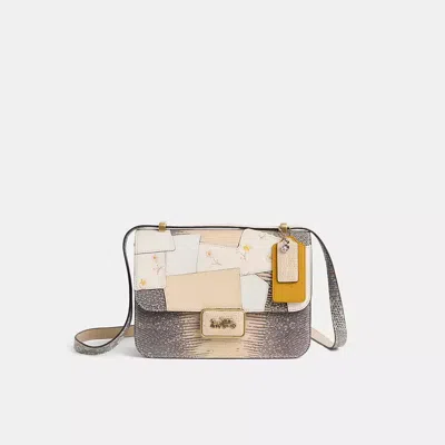 Coach Upcrafted Alie Shoulder Bag In Lizard In Neutral