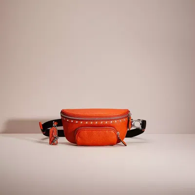 Coach Upcrafted Beck Belt Bag In Orange