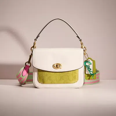 Coach Upcrafted Cassie Crossbody 19 In White